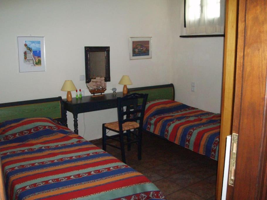 Villa With Breathtaking Views And Private Beach Agios Dimitrios  Екстер'єр фото