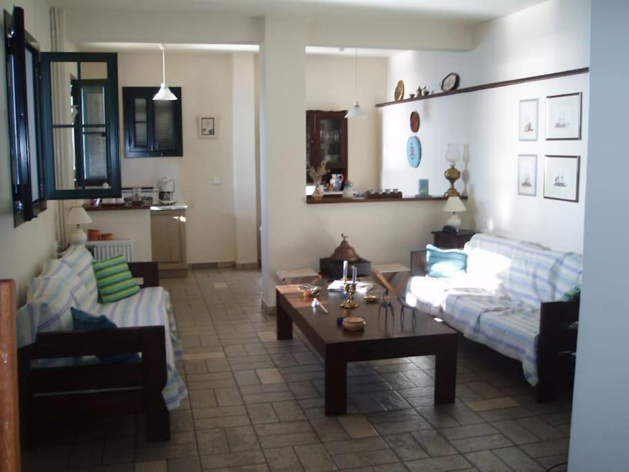 Villa With Breathtaking Views And Private Beach Agios Dimitrios  Екстер'єр фото
